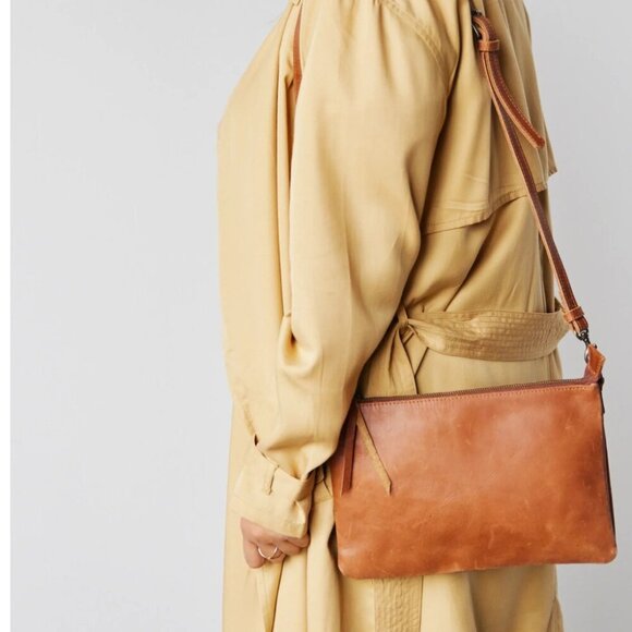 ABLE • Aurora Crossbody Cognac